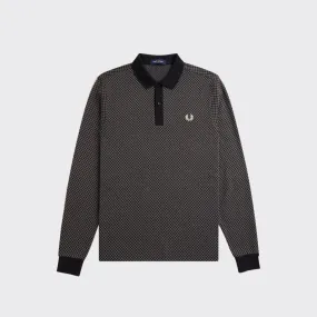 03346 Fred Perry Micro Chequerboard Polo Shirt