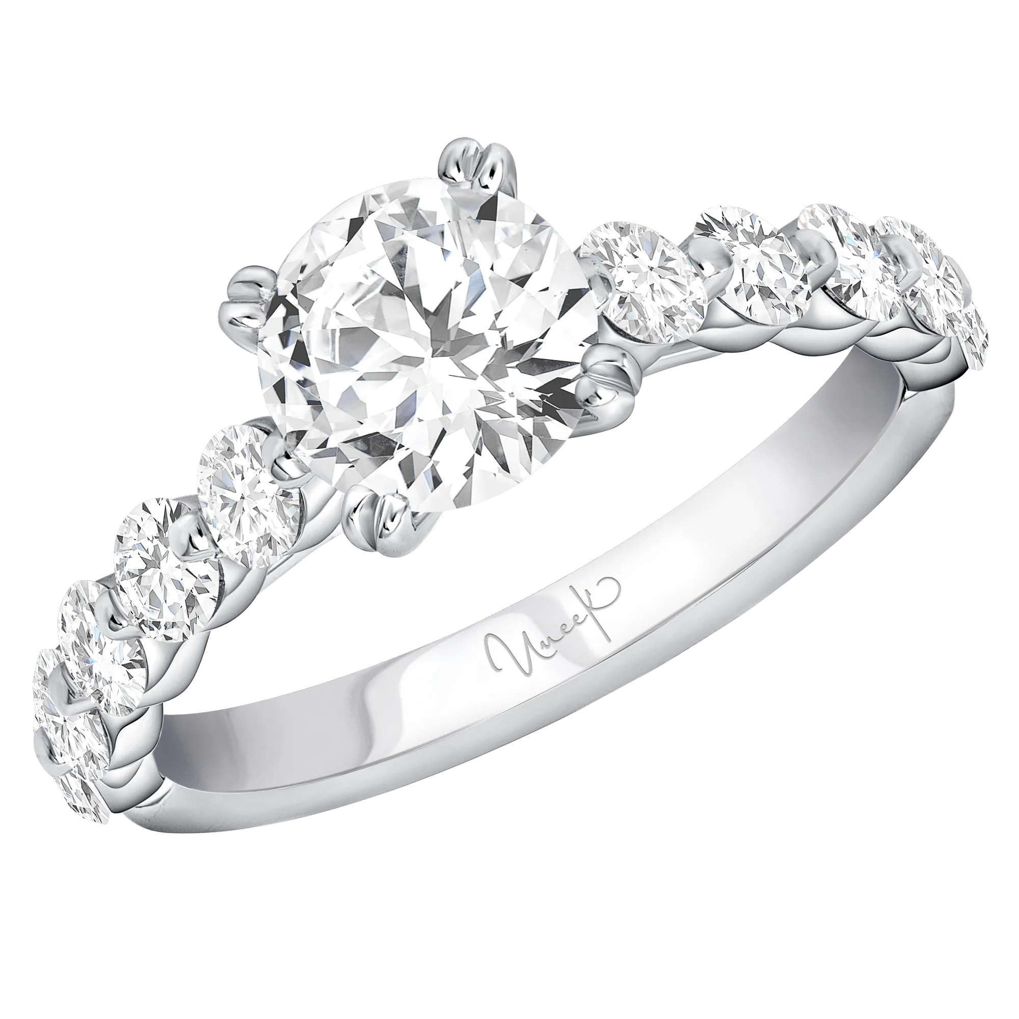 0.36ctw Round Engagement Ring