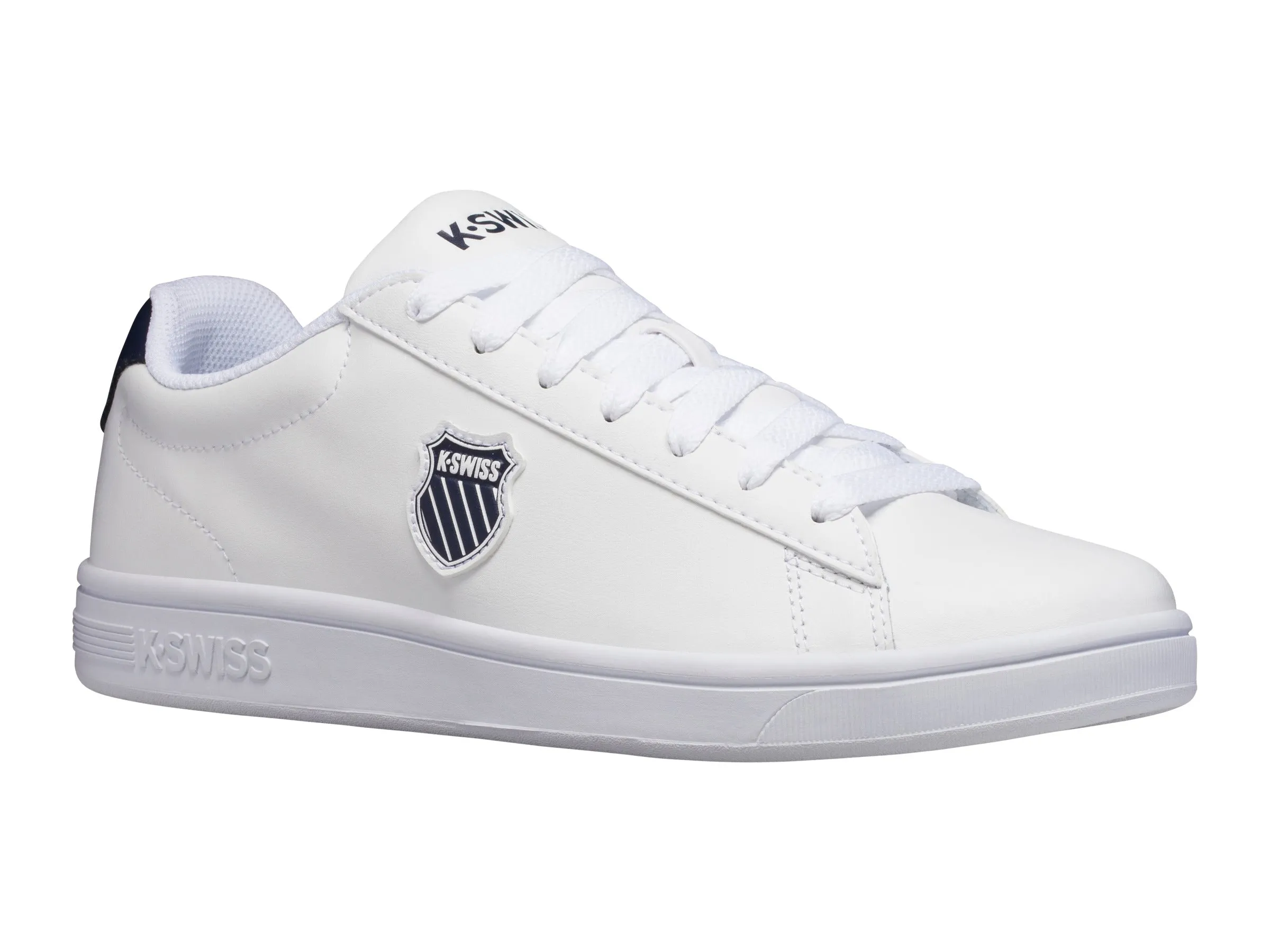 06599-109-M | COURT SHIELD | WHITE/NAVY