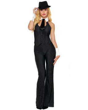 1920s Smooth Criminal Womens Costume