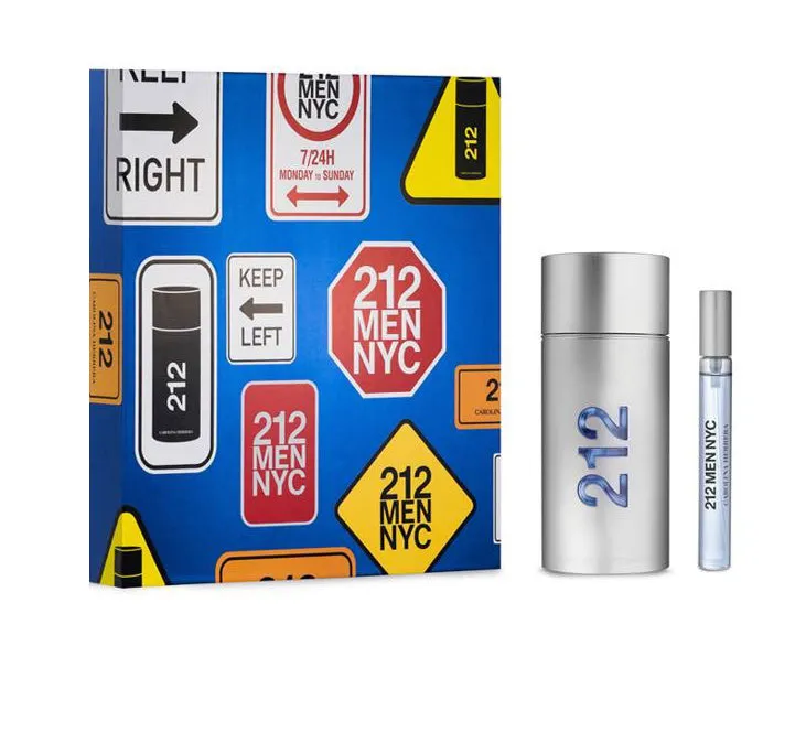 212 MEN NYC SET Edt 100ml 10ml Hombre