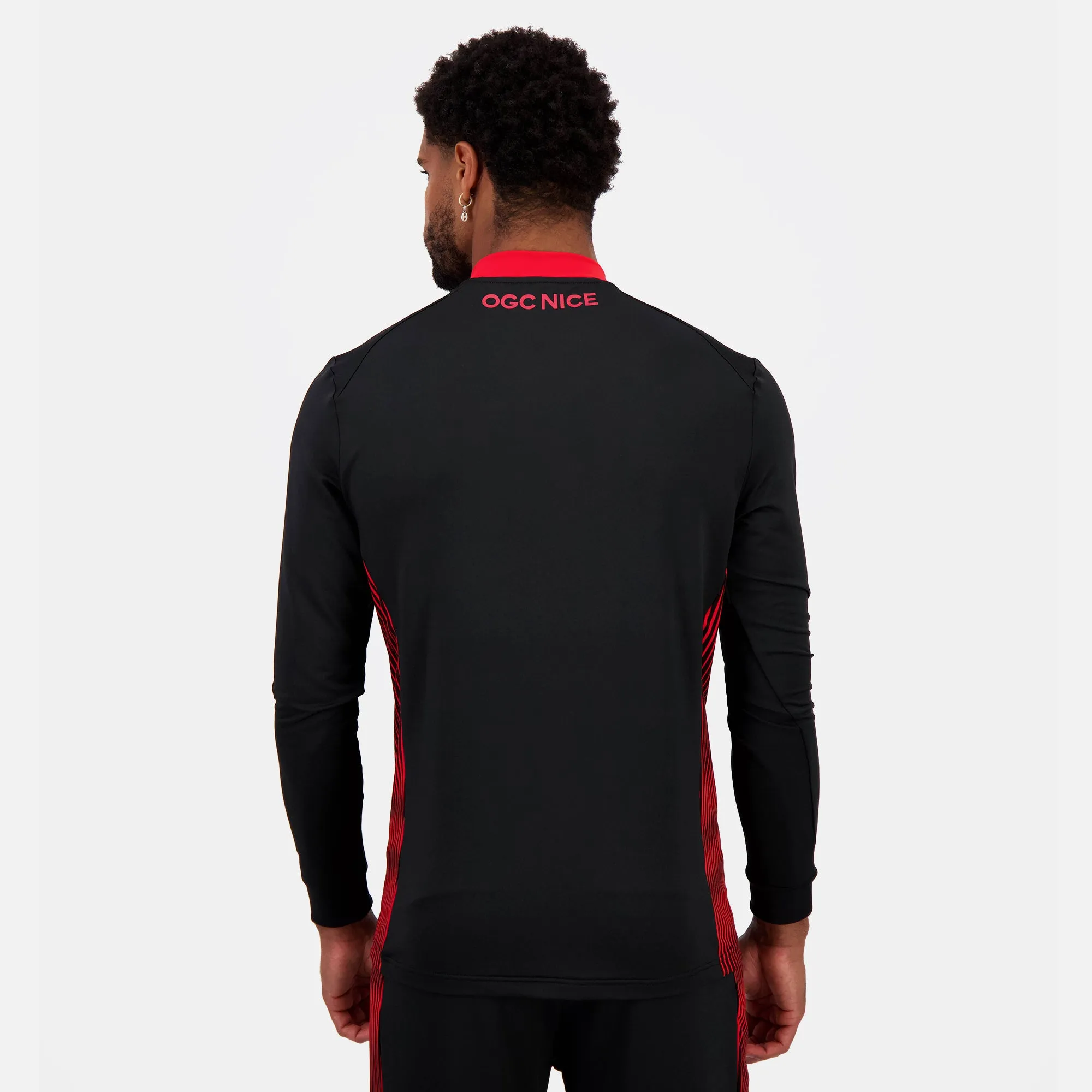 2421904-OGC NICE TRAINING Sweat 1/2 zip été M bl | Sweat Unisexe