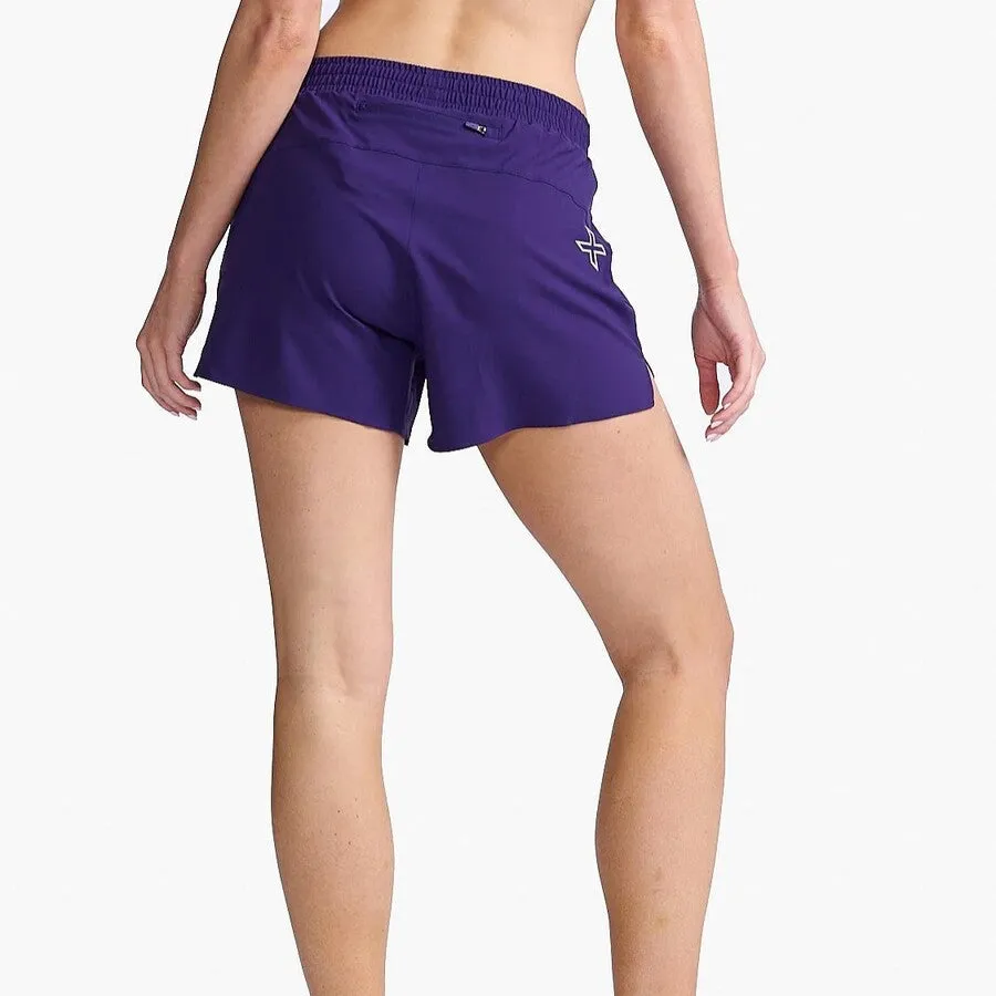 2XU Aero 5 Inch Shorts | Parachute / Silver Reflective | Womens