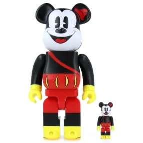 400% & 100% Bearbrick Mickey the Bard