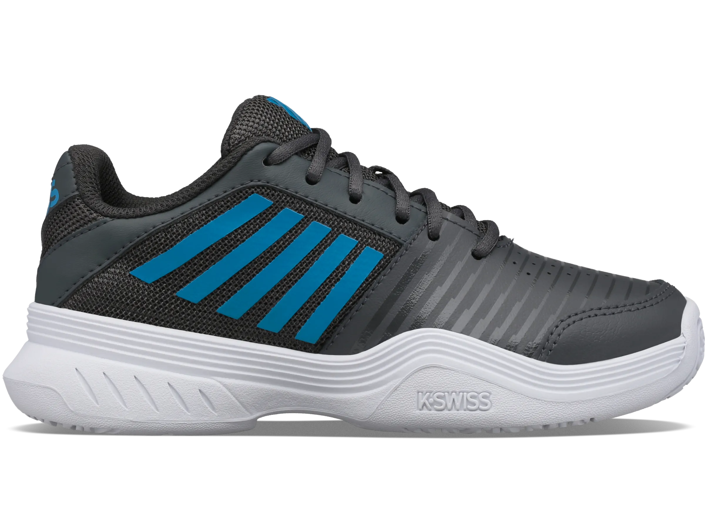 56609-029-M | COURT EXPRESS OMNI | DARK SHADOW/WHITE/SWEDISH BLUE