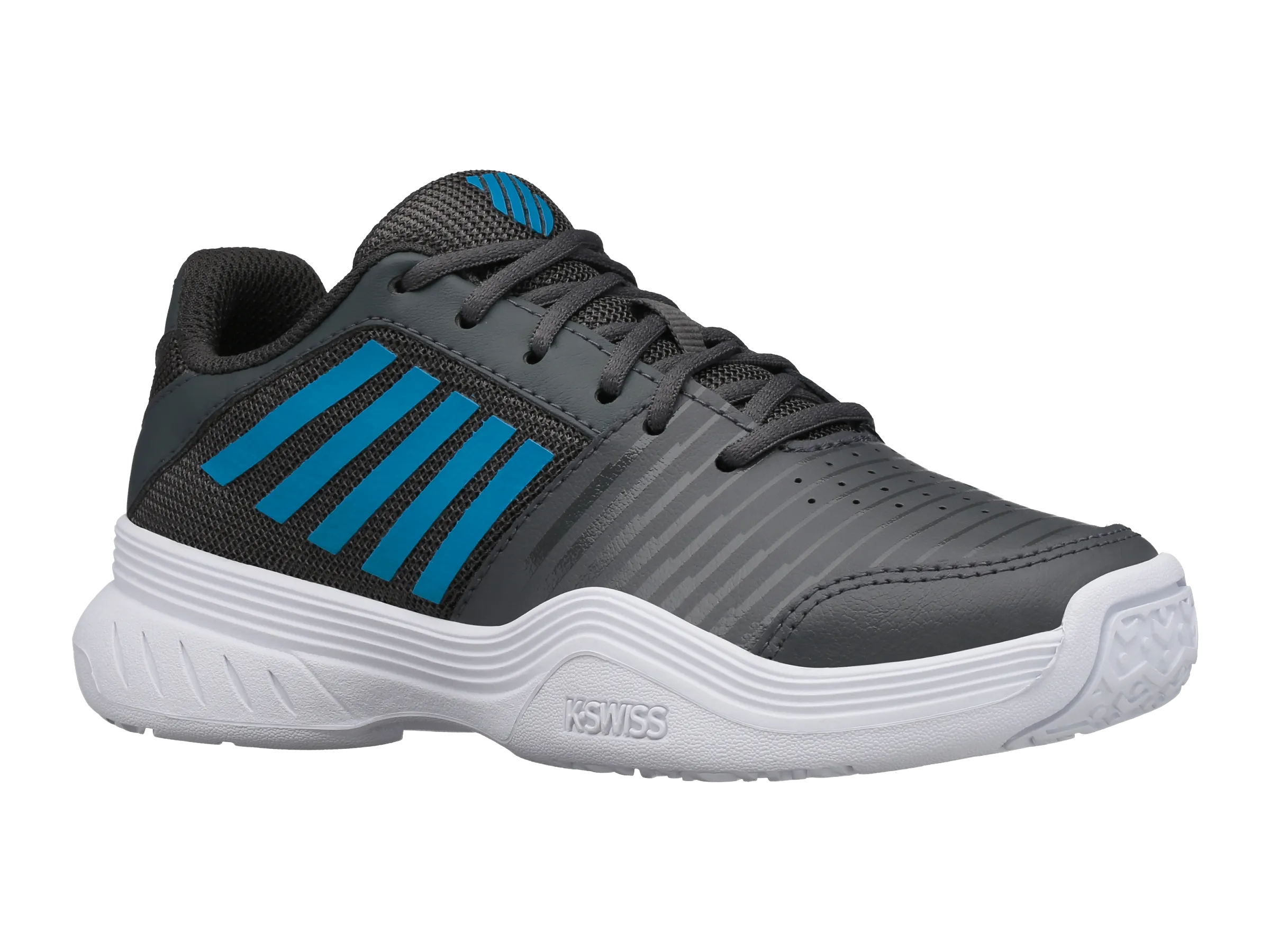 56609-029-M | COURT EXPRESS OMNI | DARK SHADOW/WHITE/SWEDISH BLUE