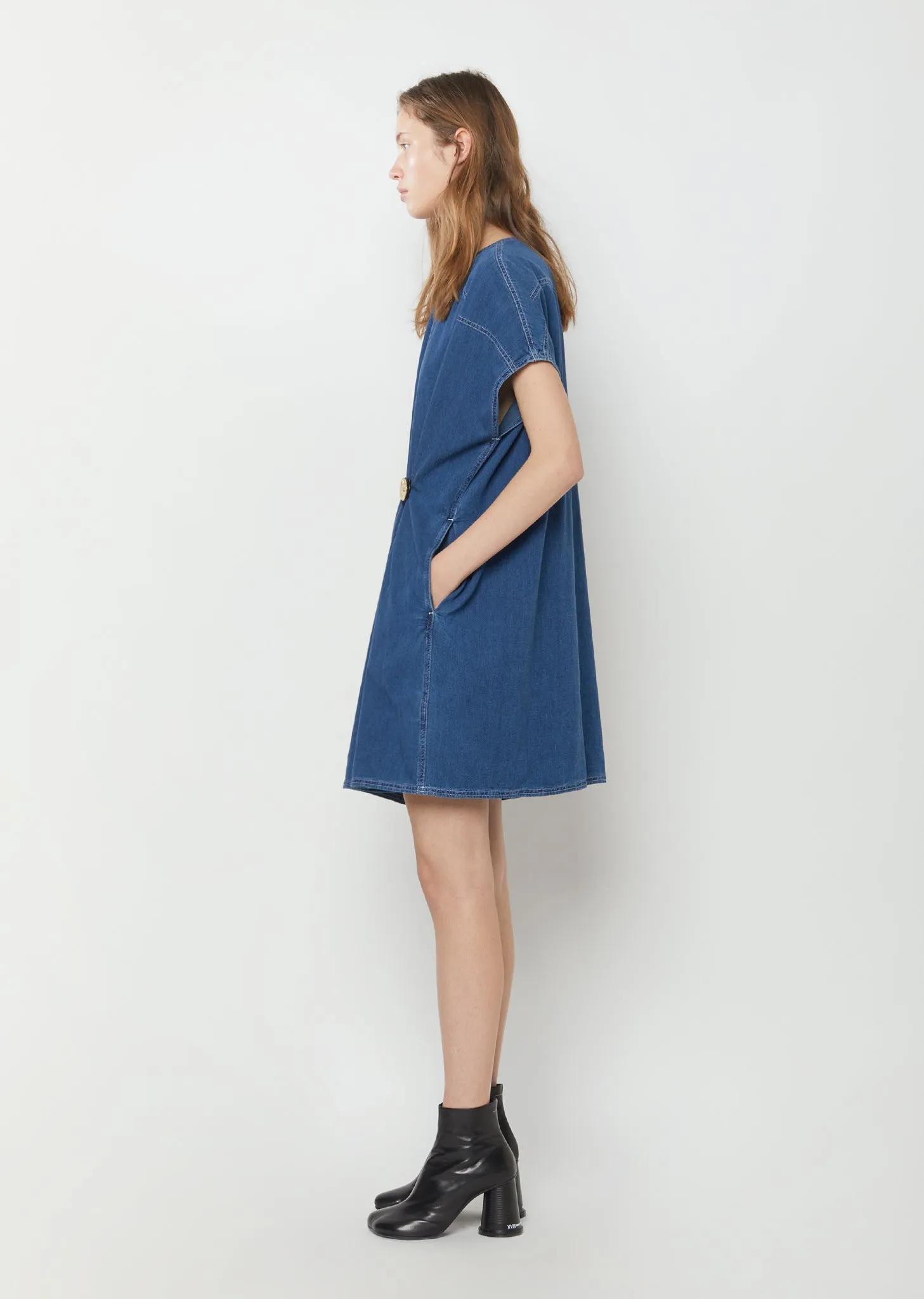 80's Wash Denim Dress