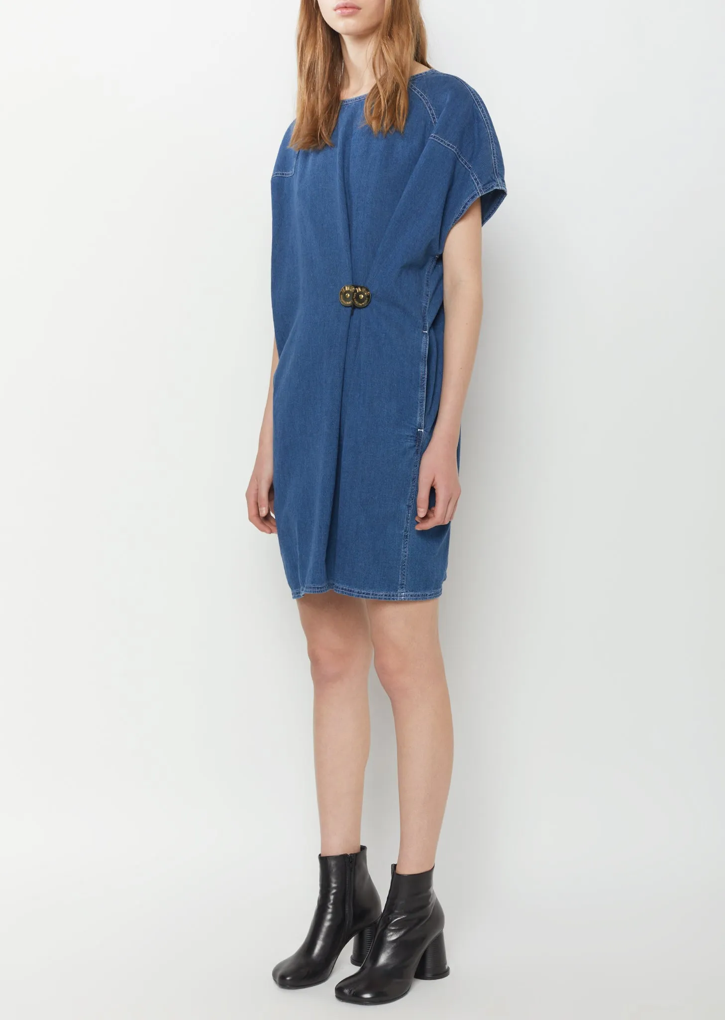 80's Wash Denim Dress