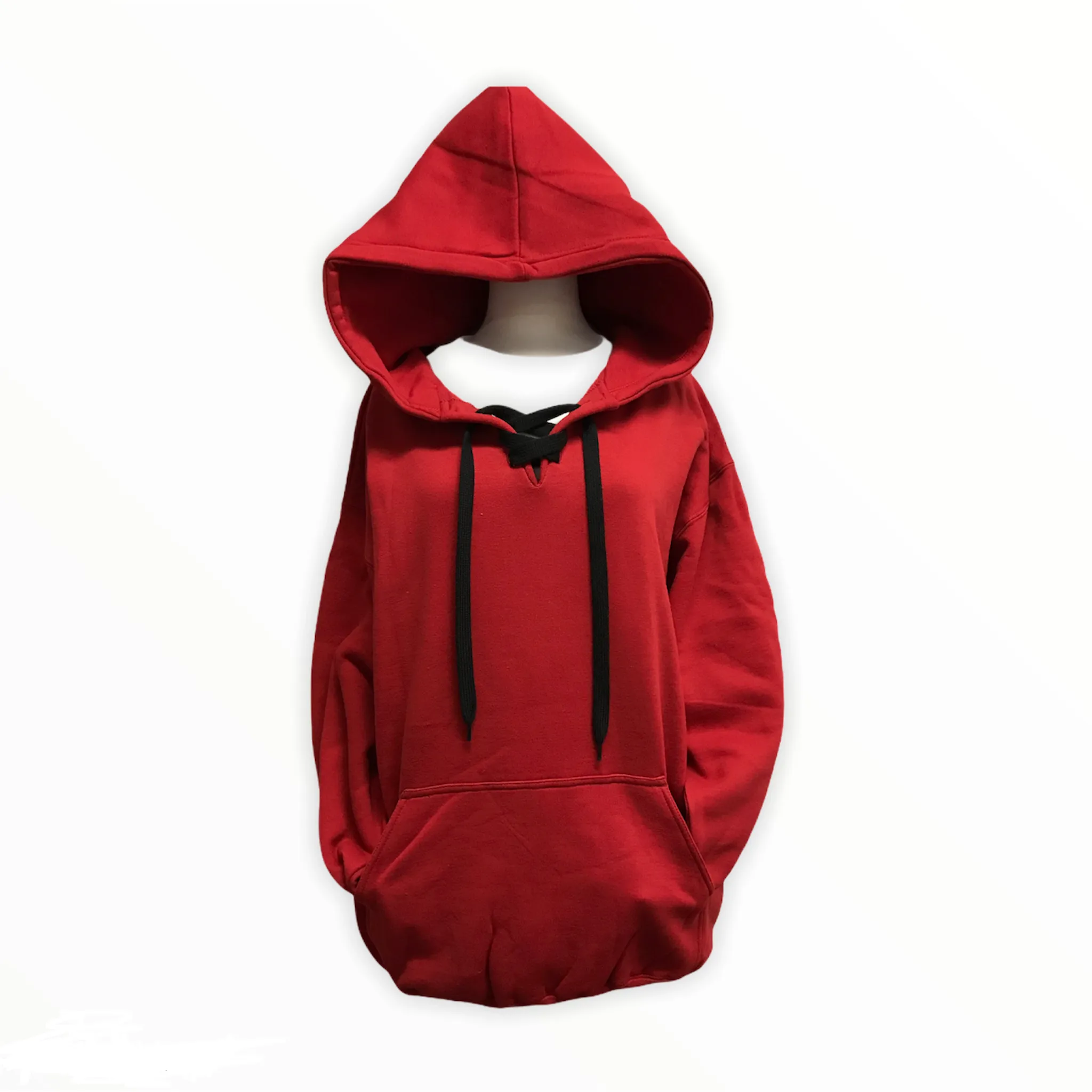 #9801 Hockey Style Hooded Pullover Sweatshirt