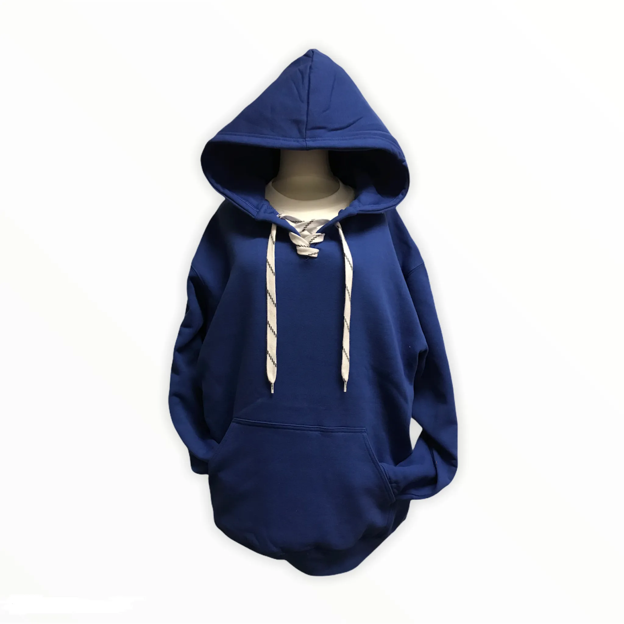 #9801 Hockey Style Hooded Pullover Sweatshirt