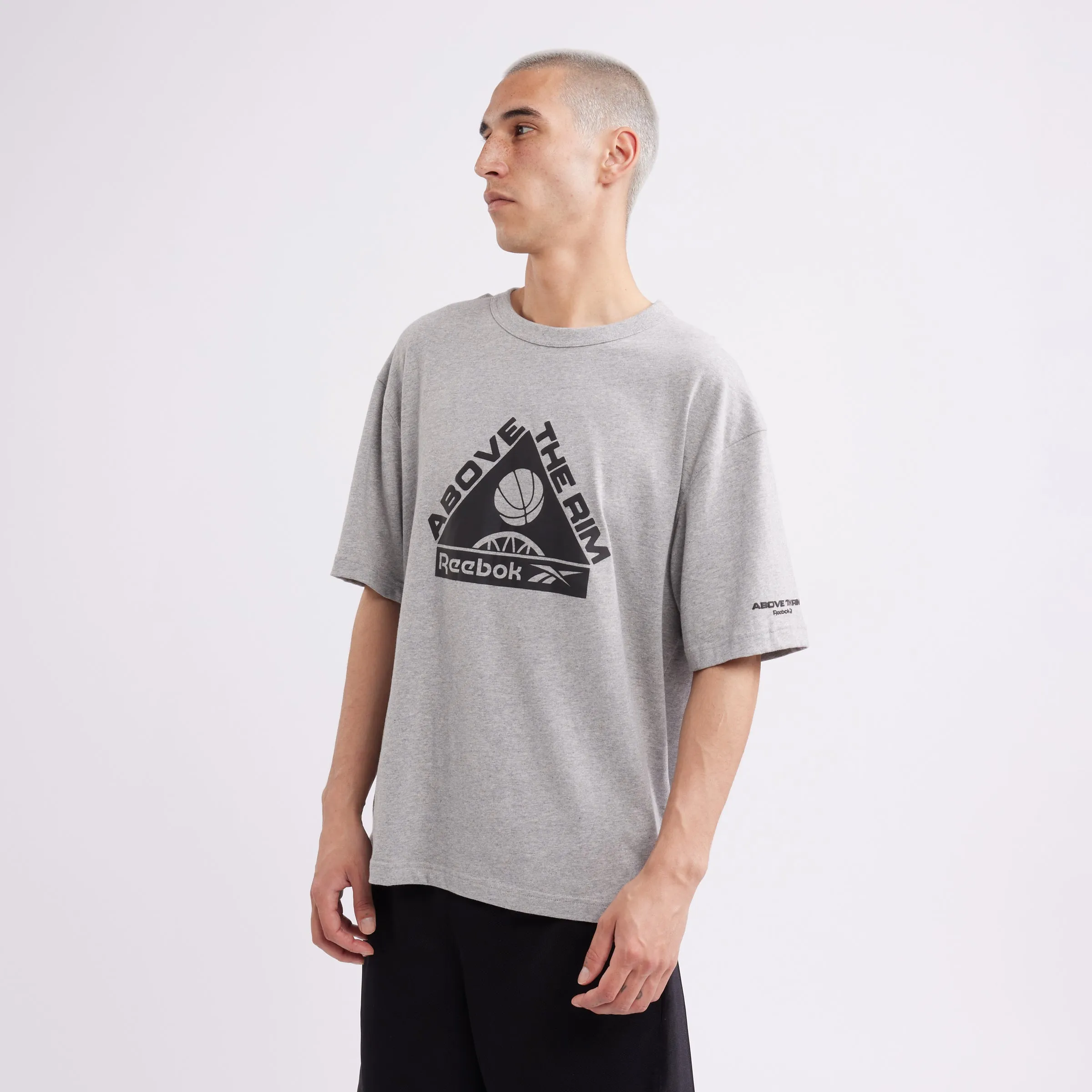 Above The Rim Graphic Tee Medium Grey Heather