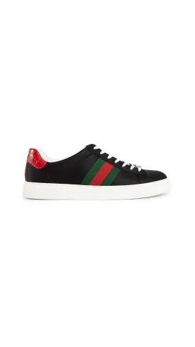 Ace Sneaker in Nylon - Black