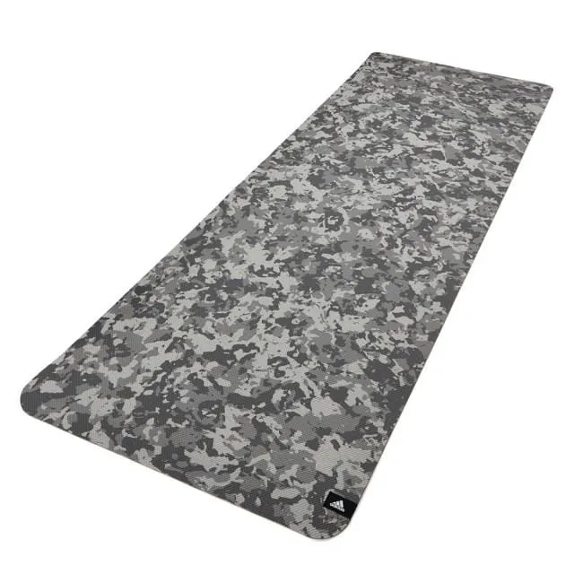 Adidas Accessories Fitness Admt-13231Gr Training Mat Grey Camo Mats