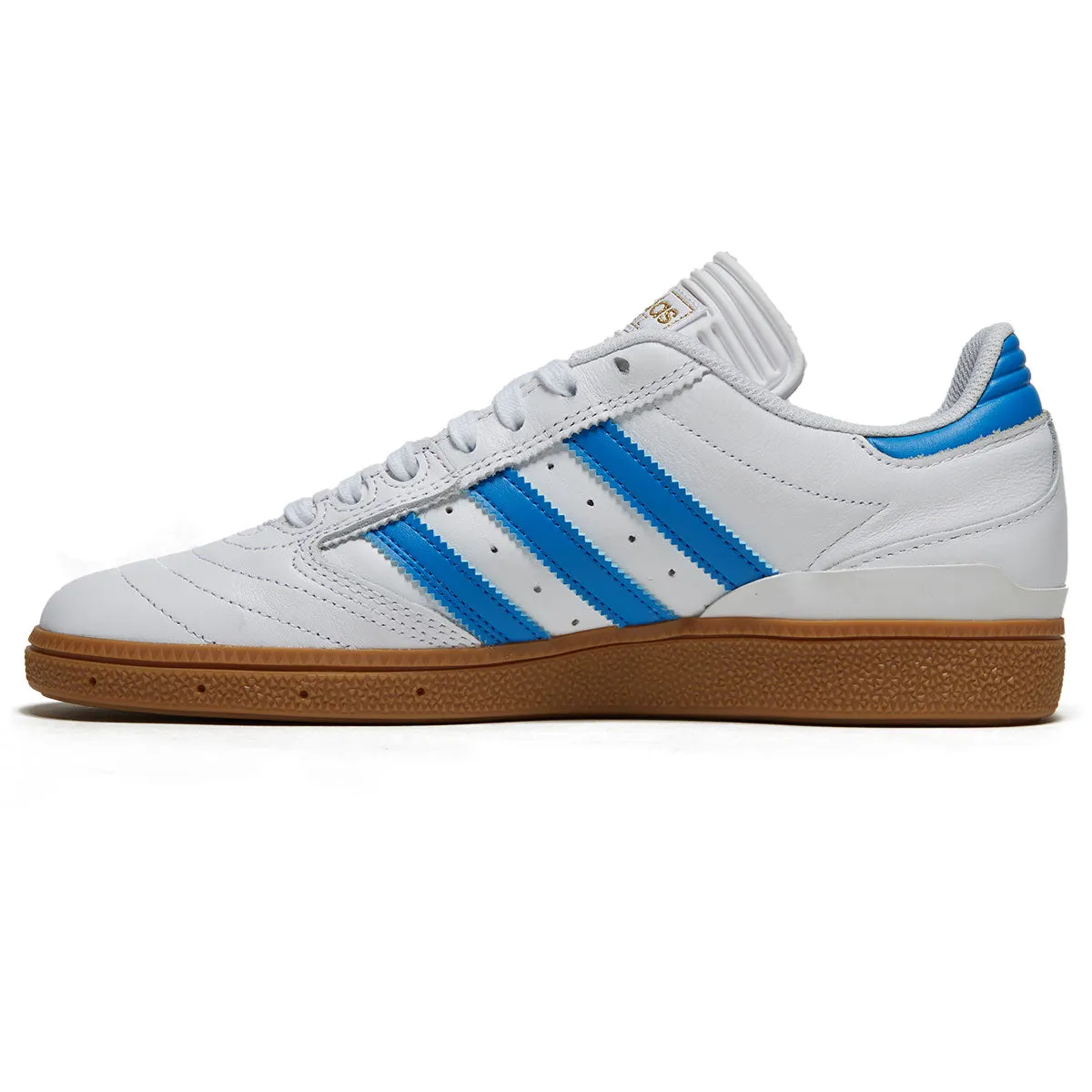 Adidas Busenitz Shoes - White/Bluebird/Gold Metallic