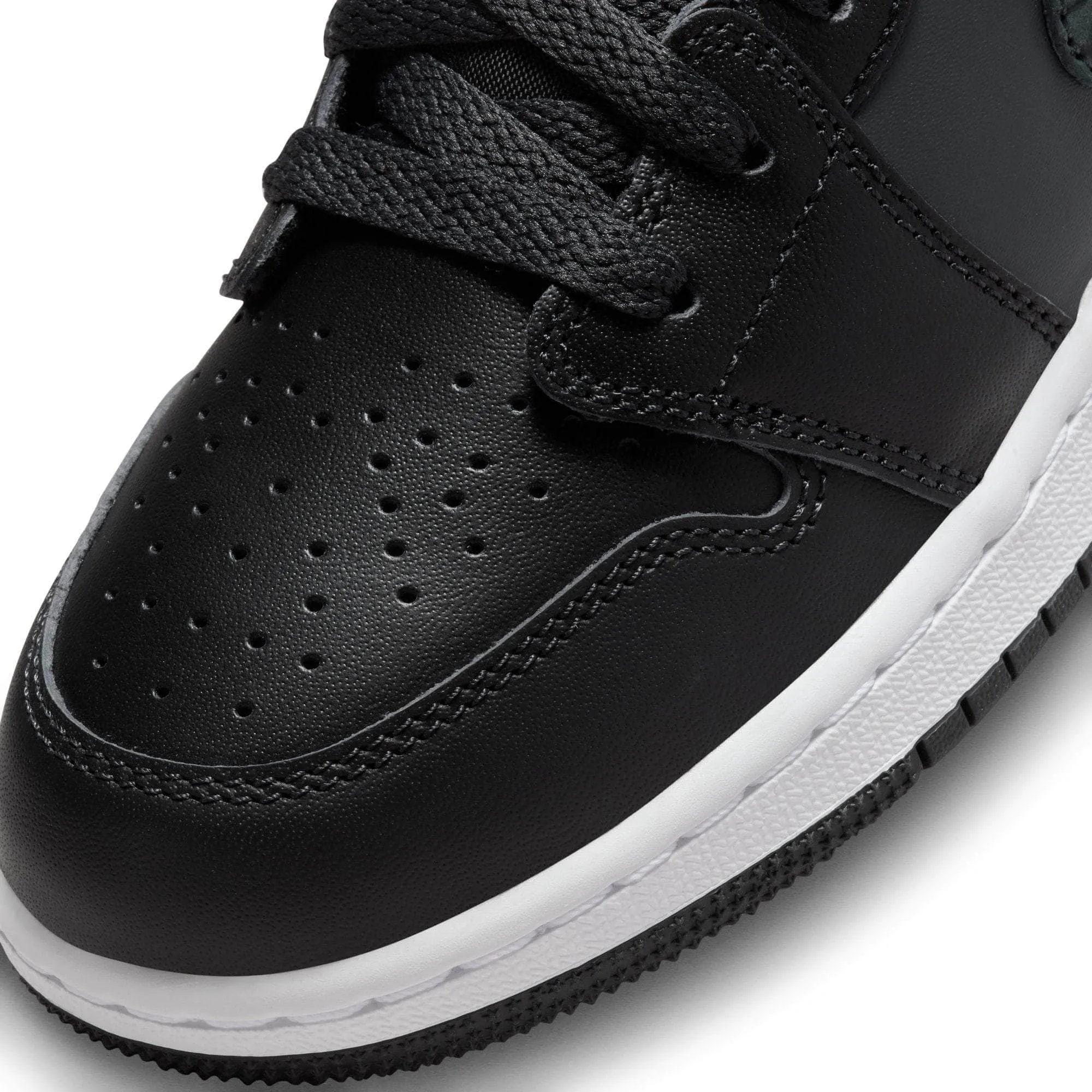 Air Jordan 1 Low SE "Black Elephant" - Boy's Grade School