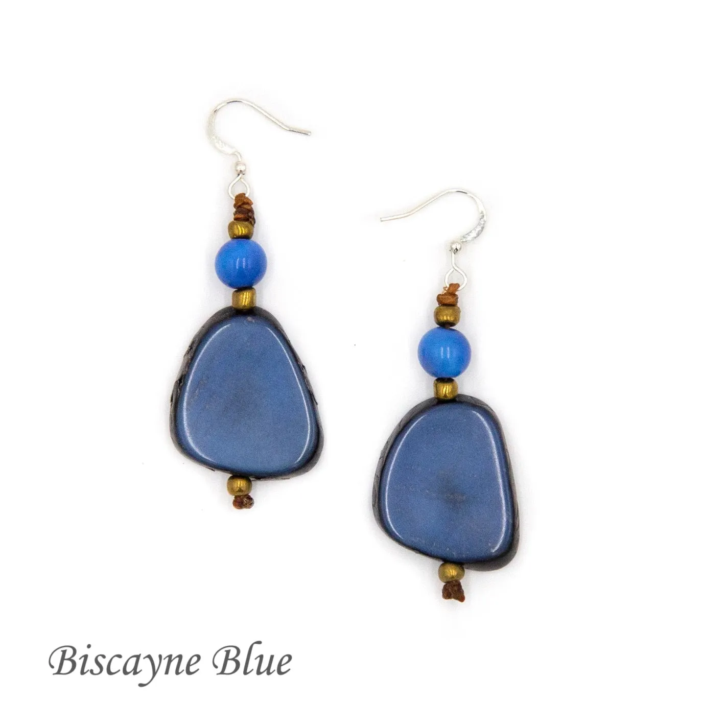 Alma Tagua Earrings