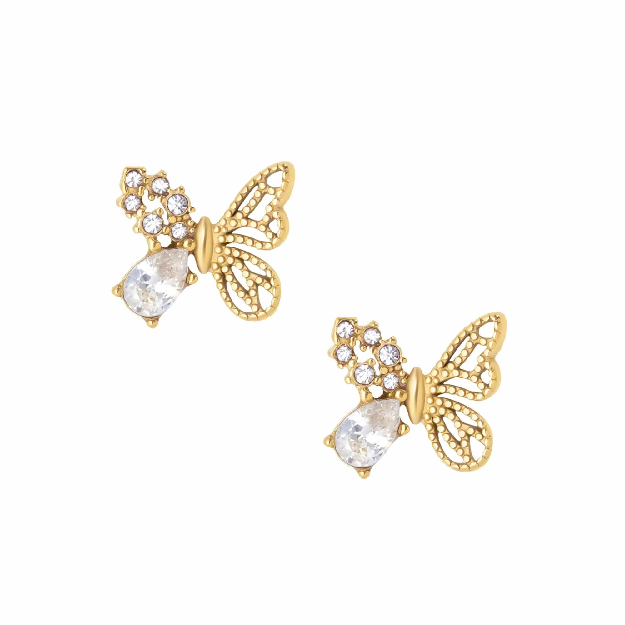 Andie Butterfly Stud Earrings