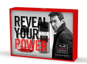 Antonio Banderas Power of Seduction Set EDT 100ML   Deo 150 ML (H) Rojo