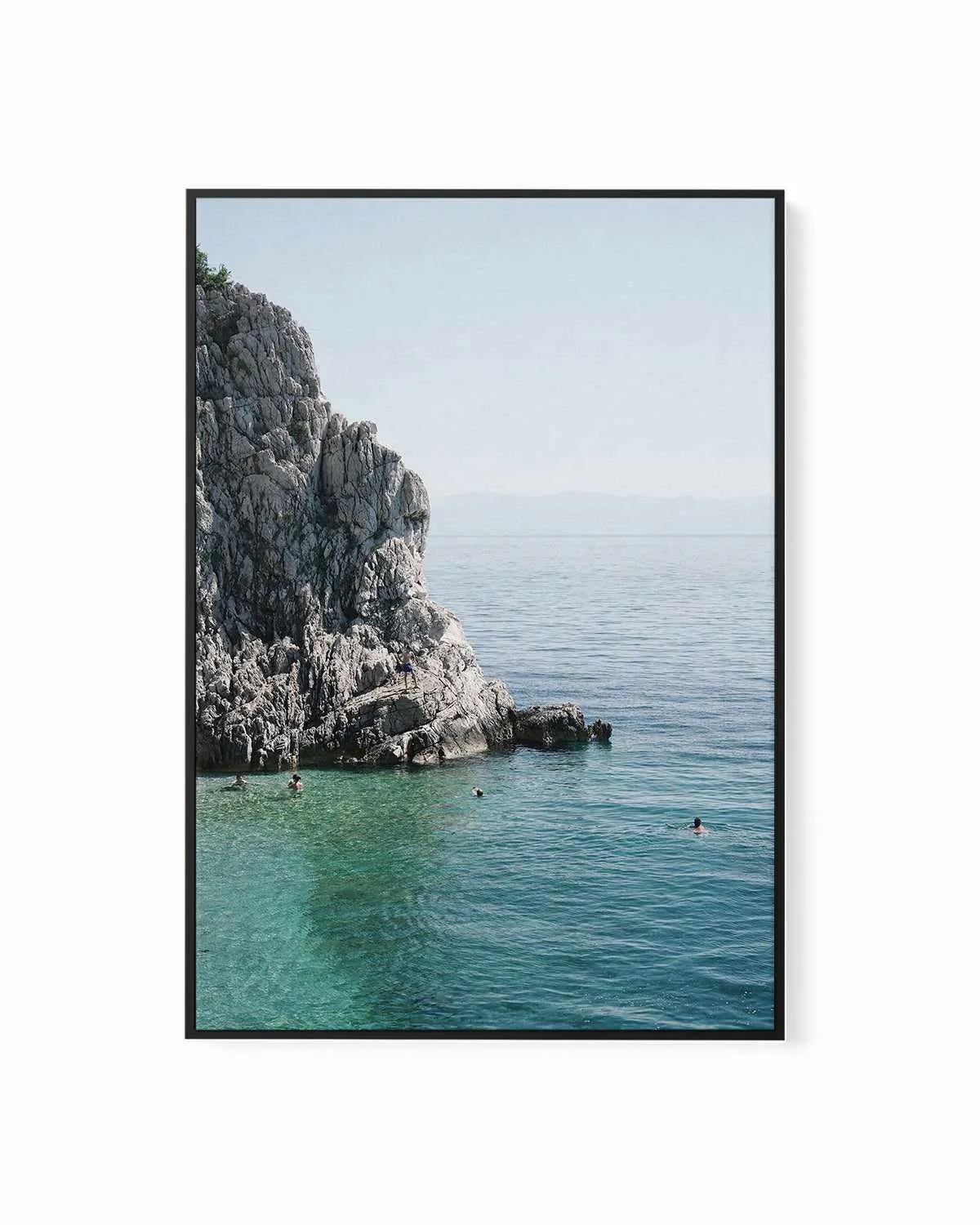 Aqua Waters by Tim Reed | Framed Canvas Art Print