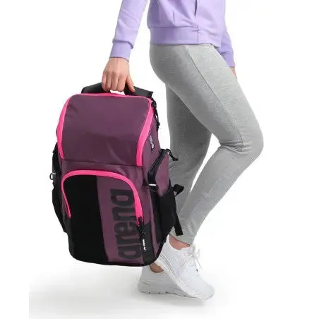 Arena | Spiky 3 | Backpack | Plum / Neon Pink