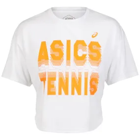 Asics Womens Court GPX Tennis Tee - Brilliant White