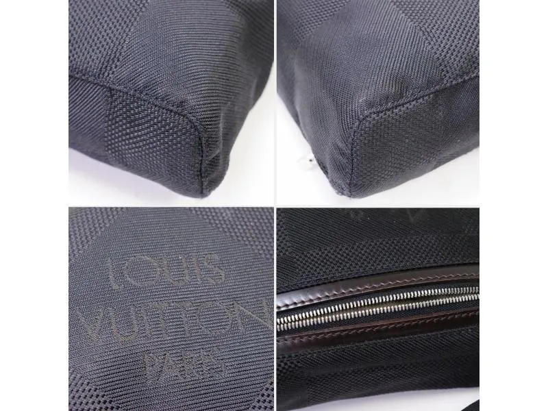 Authentic Pre-owned Louis Vuitton Damier Geant Black Citadin Pm Crossbody Shoulder Bag M93044 200263