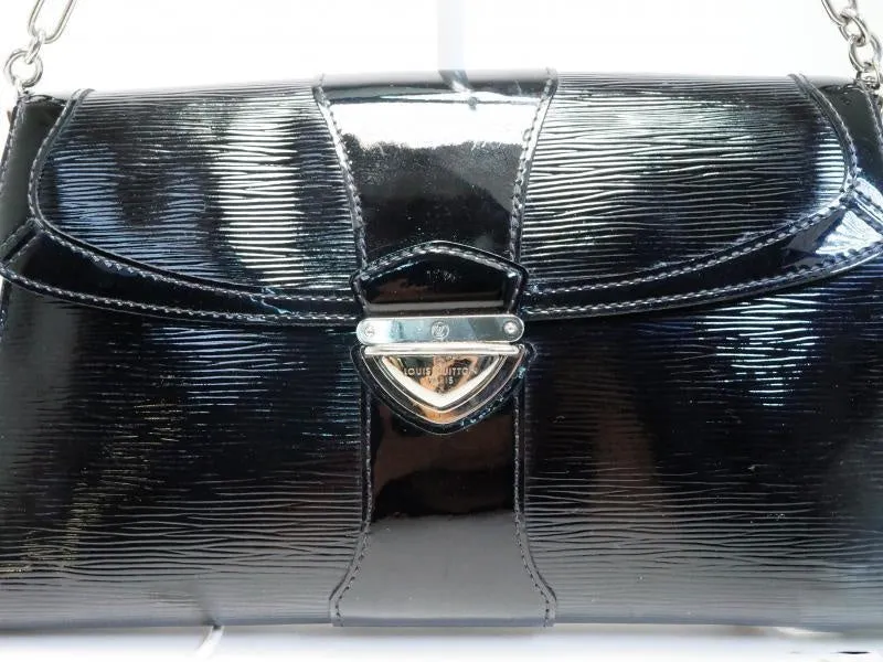 Authentic Pre-owned Louis Vuitton Epi Electric Noir Pochette Iena 2-way Clutch Bag M4027n 181604