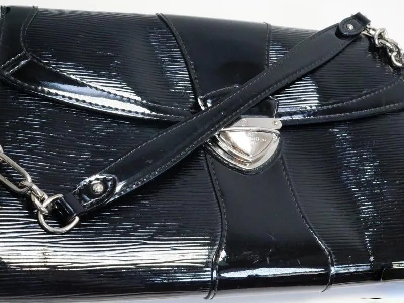 Authentic Pre-owned Louis Vuitton Epi Electric Noir Pochette Iena 2-way Clutch Bag M4027n 181604