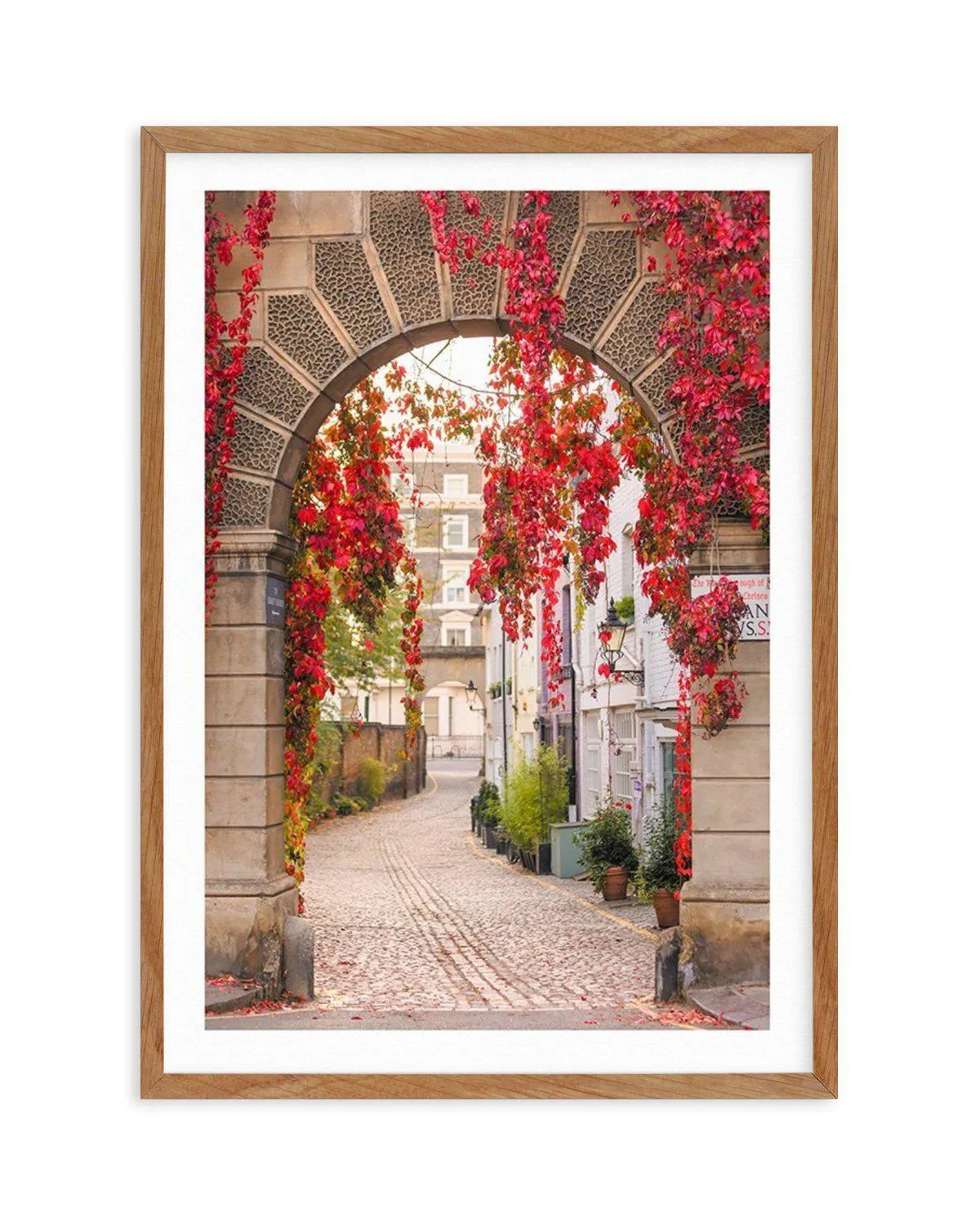 Autumn Archway, London Art Print