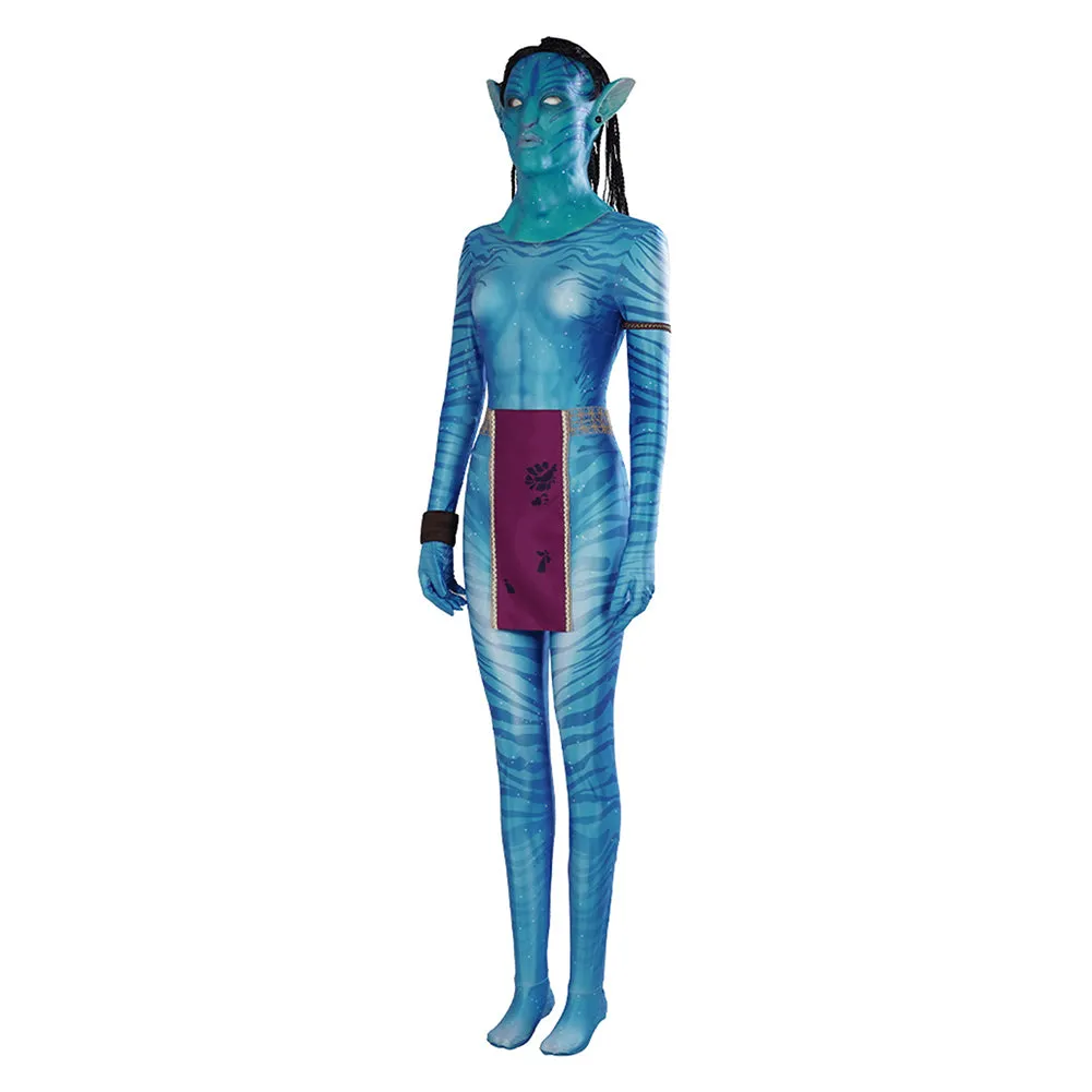 Avatar:The Way of Water Neytiri Adulte Combinaison Cosplay Costume Carnaval