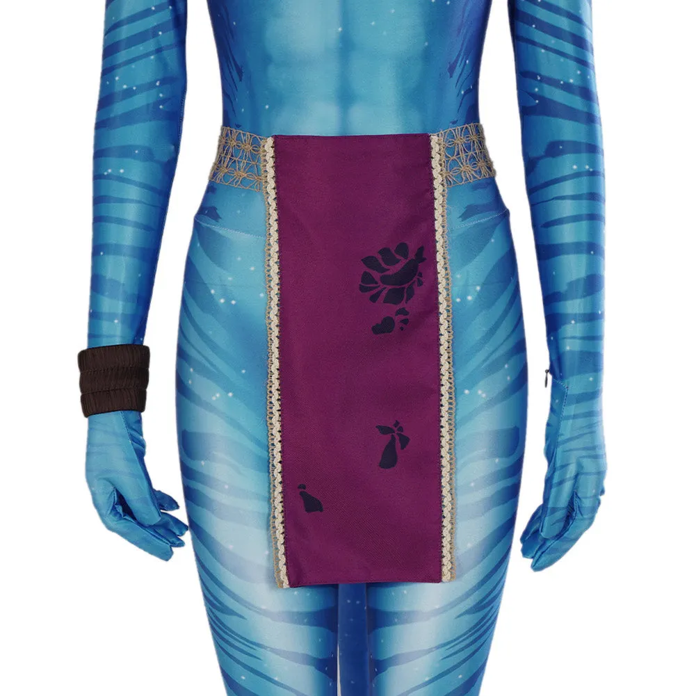 Avatar:The Way of Water Neytiri Adulte Combinaison Cosplay Costume Carnaval