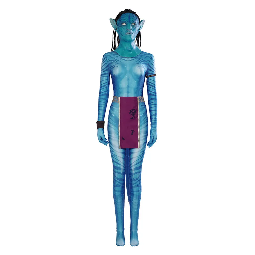 Avatar:The Way of Water Neytiri Adulte Combinaison Cosplay Costume Carnaval