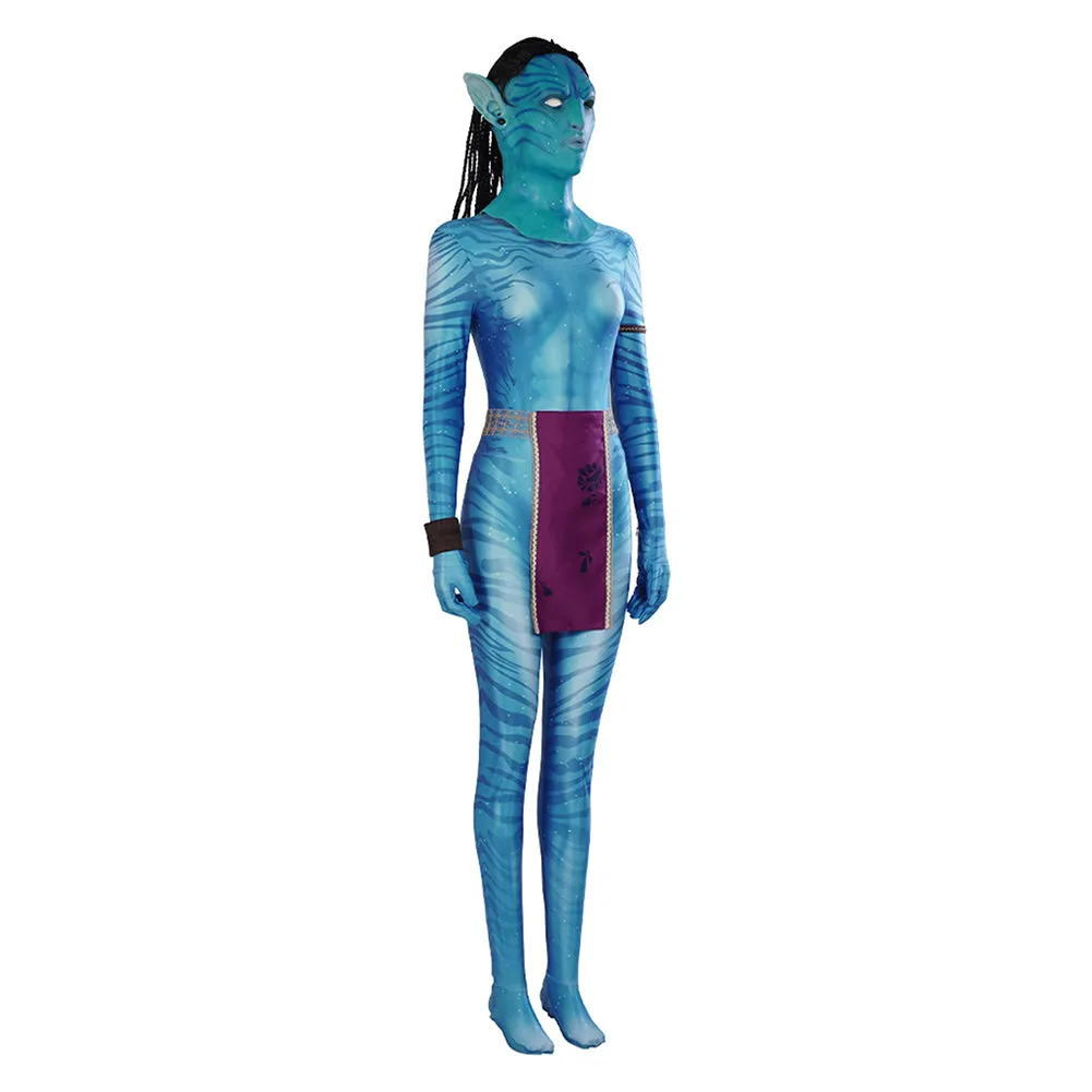 Avatar:The Way of Water Neytiri Adulte Combinaison Cosplay Costume Carnaval