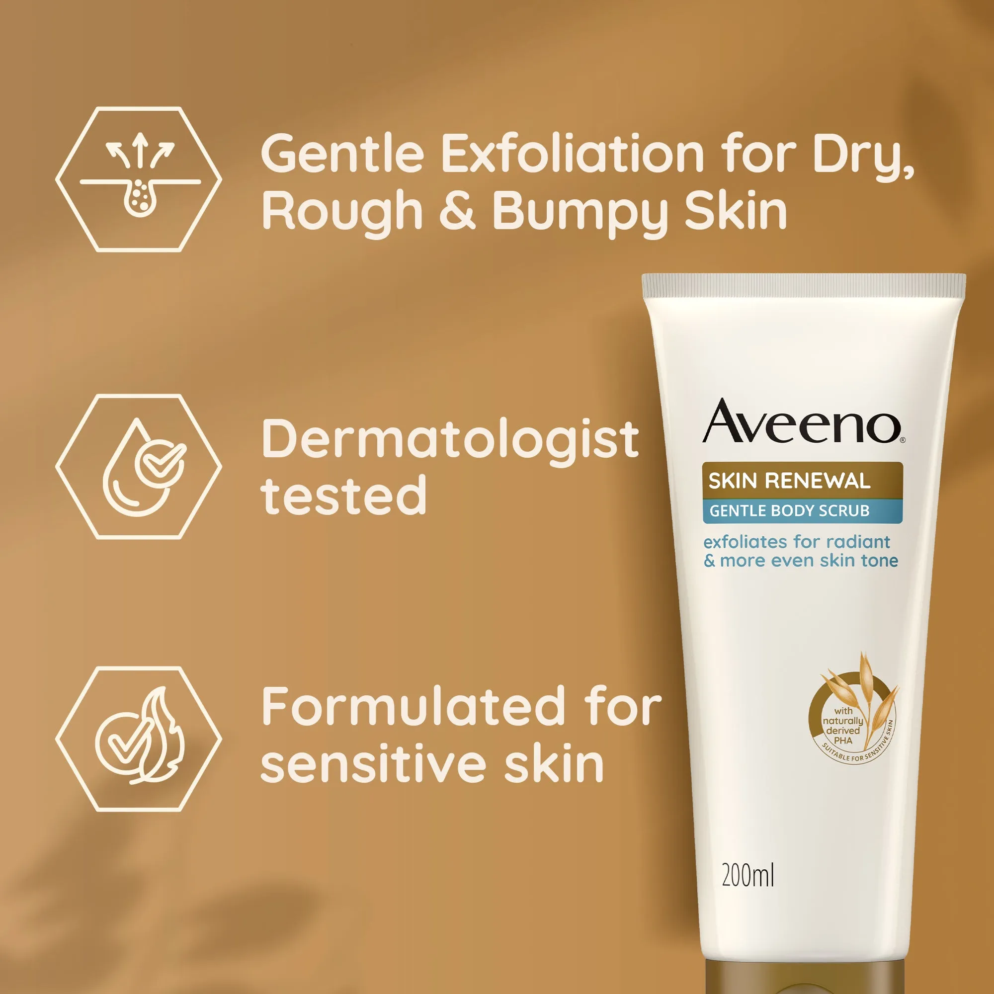 Aveeno Skin Renewal Scrub 200ML