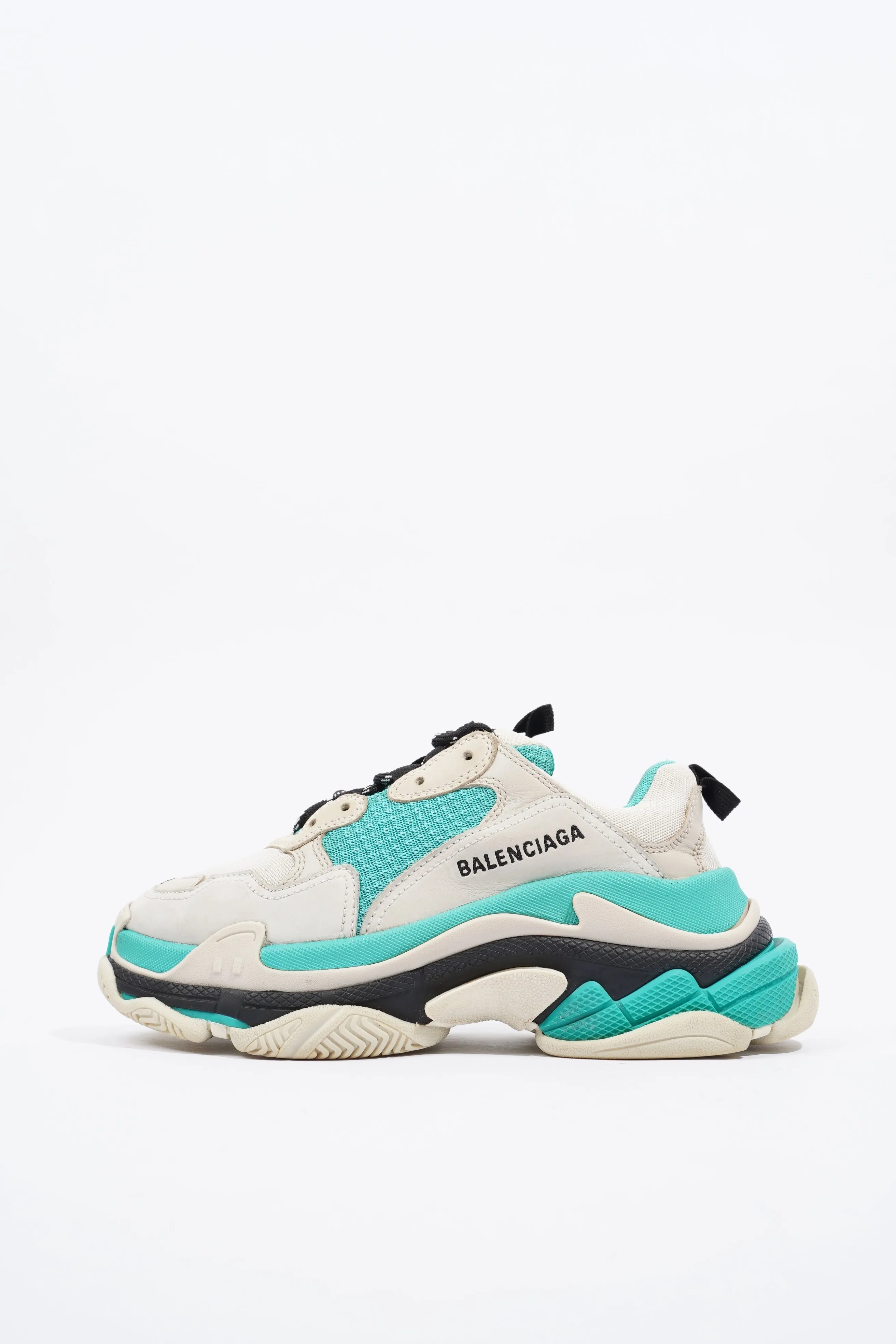 Balenciaga Triple S Grey / Mint EU 38 / UK 5