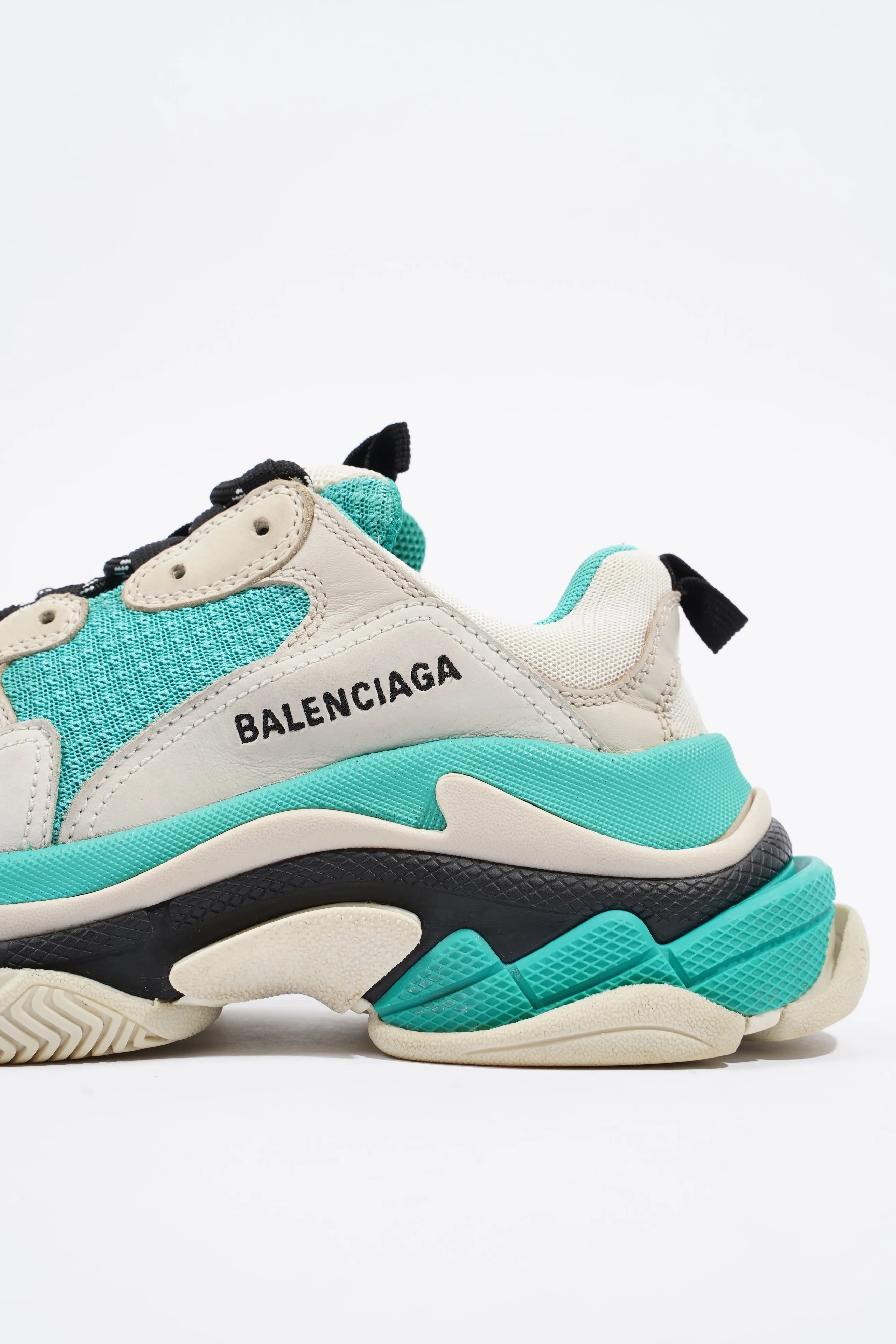 Balenciaga Triple S Grey / Mint EU 38 / UK 5