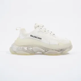 Balenciaga Triple S White / Clear Sole EU 37 / UK 4