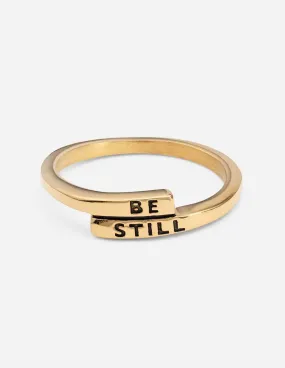 Be Still Gold Wrap Ring