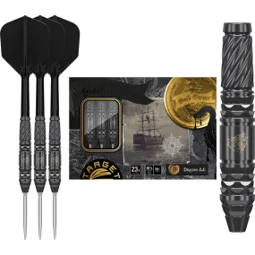 Black Marque Dragon G2 90% Tungsten SP Steel Tip Darts by Target Japan