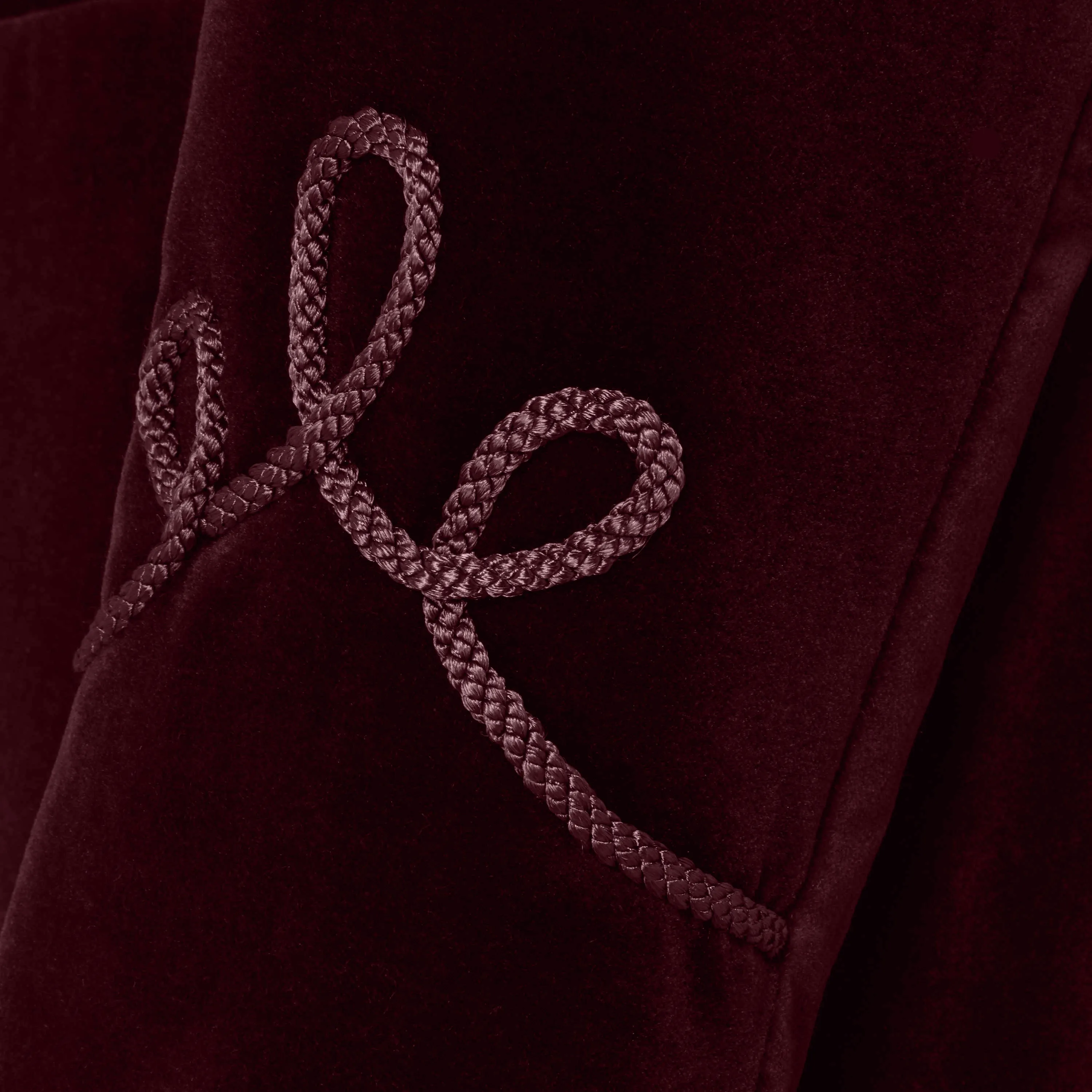 Bloomsbury Burgundy Velvet Jacket