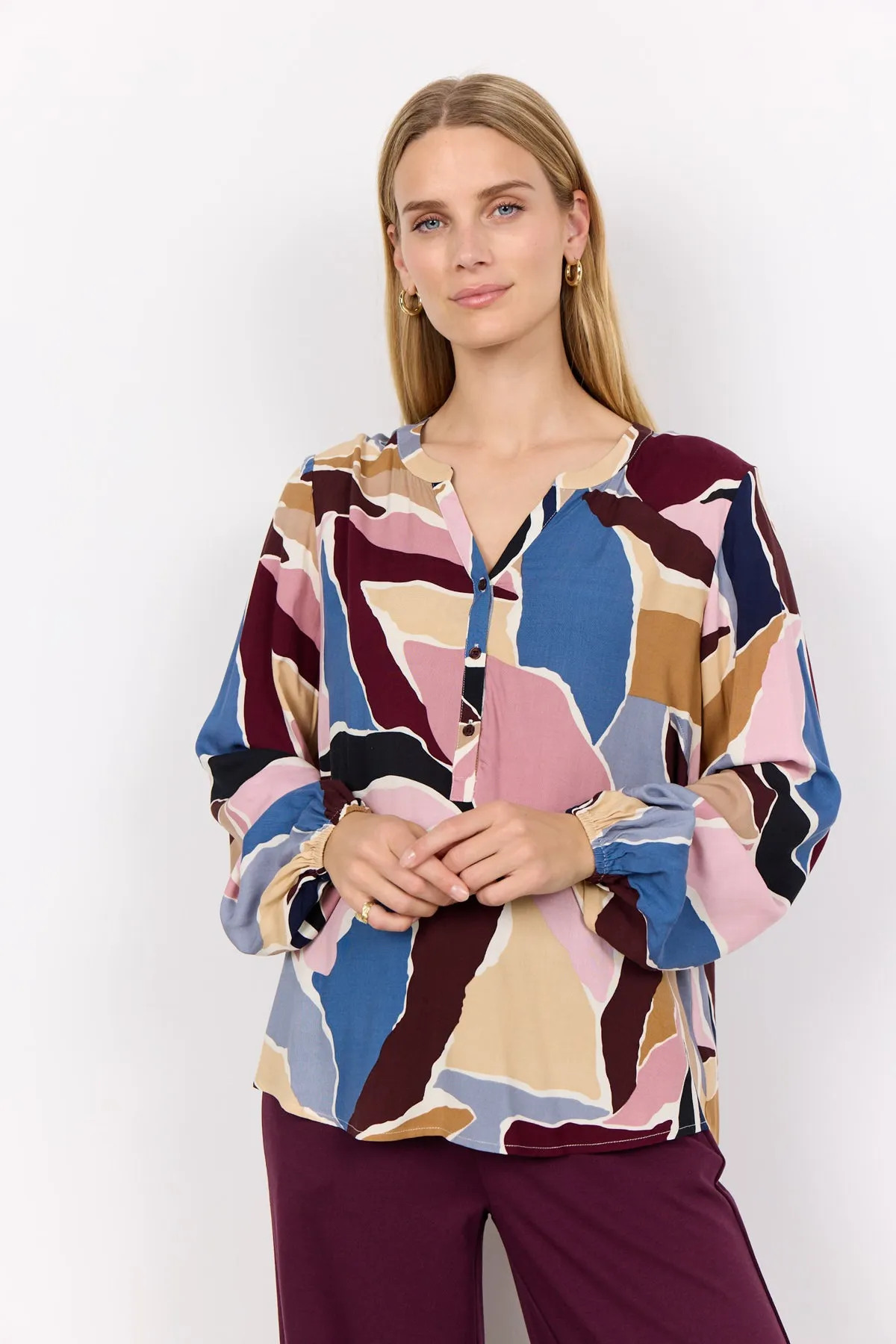 Blouse colorée