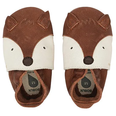 Bobux chaussons foxy chocolat