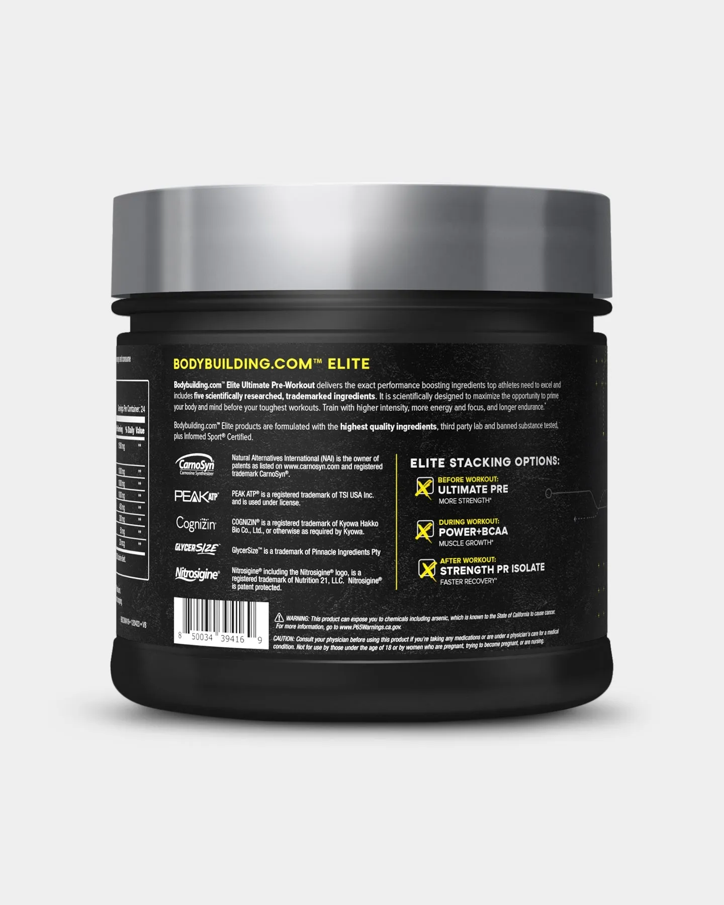 Bodybuilding.com ELITE Ultimate PRE Pre-Workout