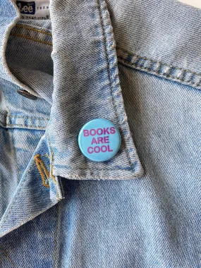 Books are Cool Pin-Back Button