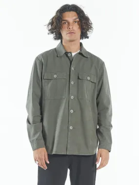 Brigade Overshirt - Army Green