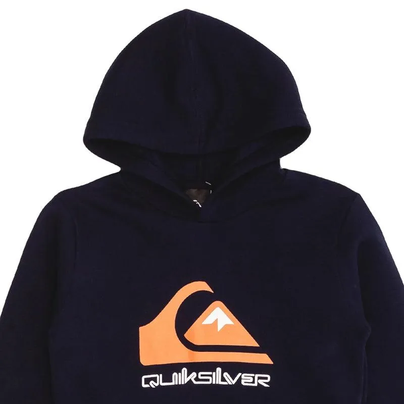 Buzo Quiksilver Mw Logo Front Niño Azul Marino