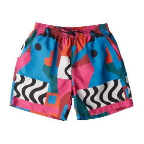 By Parra Distorted Water Swim Shorts 'Multi'