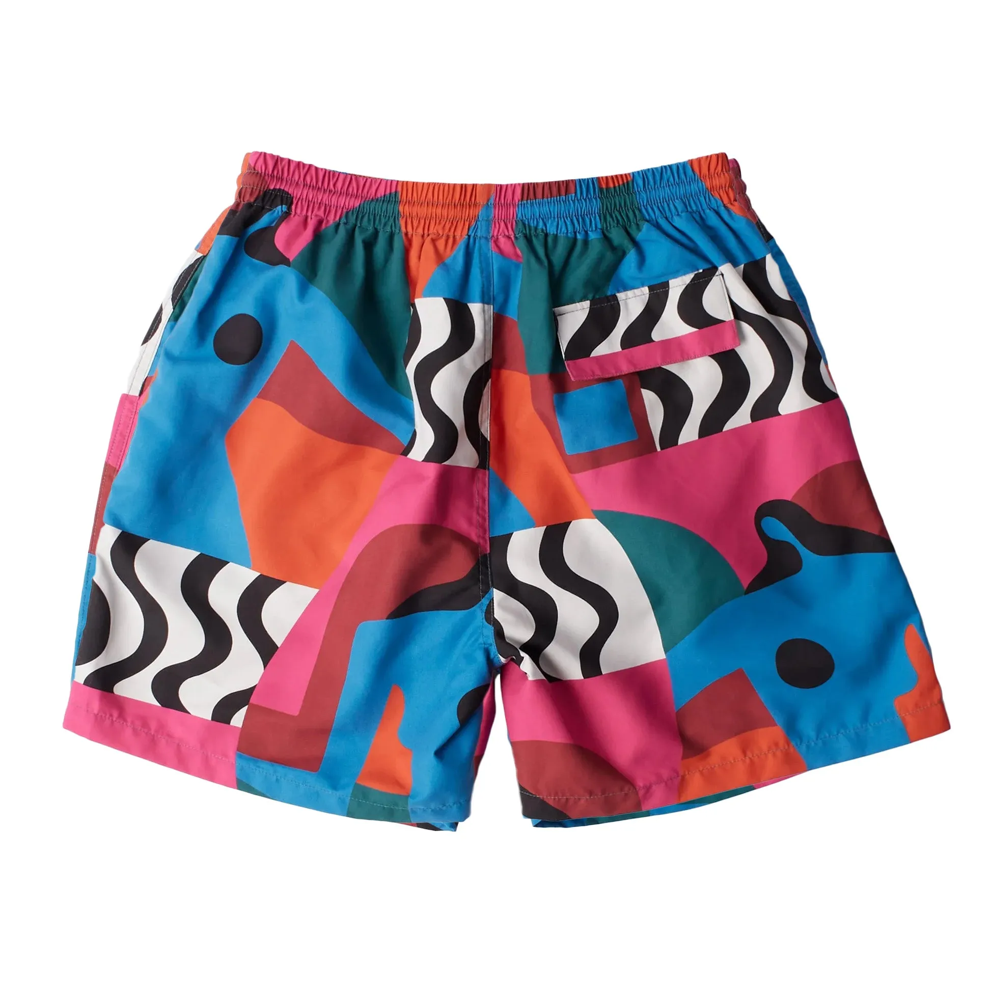 By Parra Distorted Water Swim Shorts 'Multi'