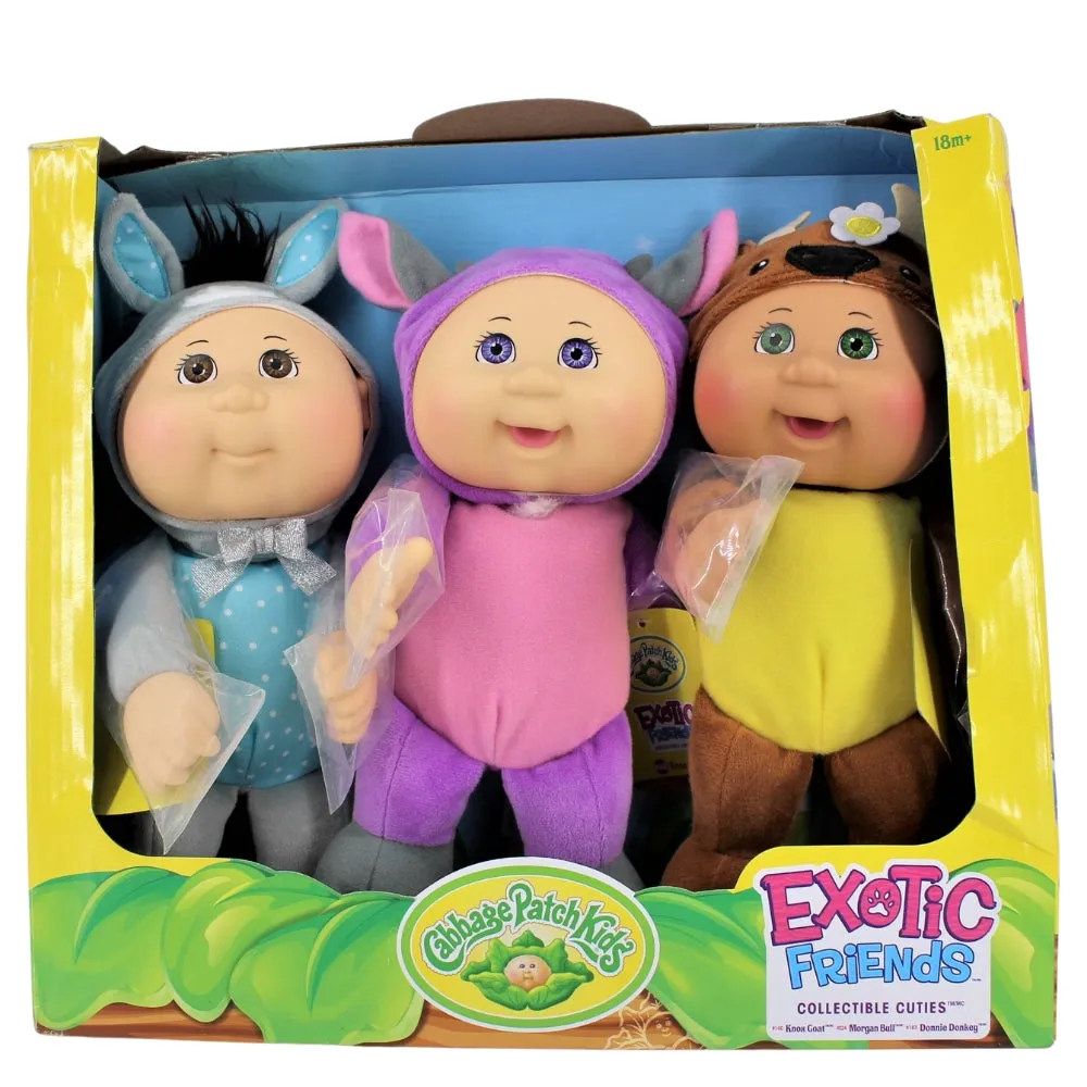 Cabbage Patch Cuties - Poupées 9 pouces - Paquet de 3