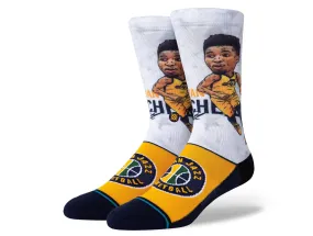 Calcetin Stance Donovan Big Head Unisex Amarillo